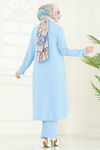 moda selvim Combined 23014UKB139 Baby Blue - Thumbnail