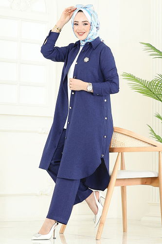 moda selvim Combined 23014UKB139 Navy Blue - Thumbnail