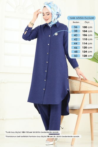 U.K.B. - Combined 23014UKB139 Navy Blue