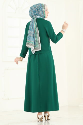 moda selvim Combined 23015UKB139 Emerald - Thumbnail