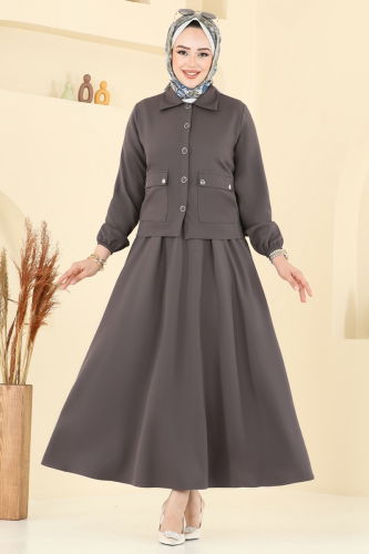 moda selvim Combined 23016UKB139 Anthracite - Thumbnail