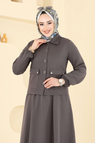 moda selvim Combined 23016UKB139 Anthracite - Thumbnail