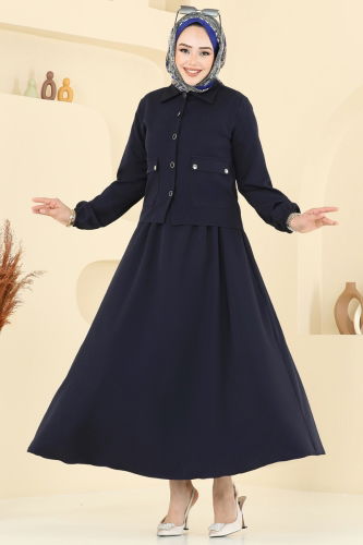 moda selvim Combined 23016UKB139 Navy Blue - Thumbnail