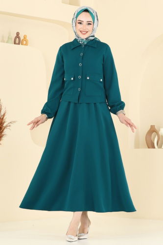 moda selvim Combined 23016UKB139 Petroleum - Thumbnail