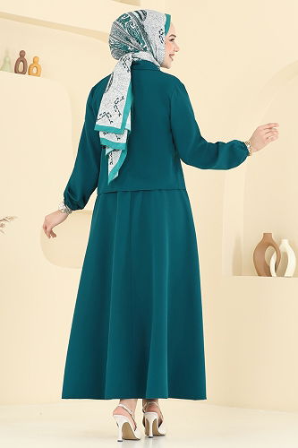 moda selvim طقم بترولي 23016UKB139 - Thumbnail