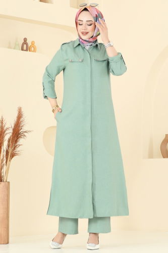 moda selvim Combined 23017UKB139 Almond Green - Thumbnail