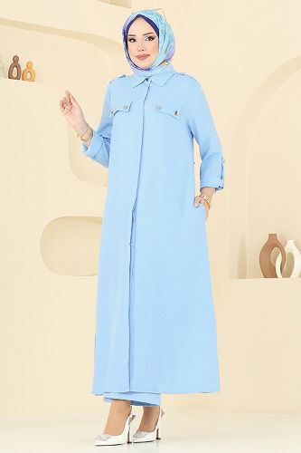 moda selvim Combined 23017UKB139 Baby Blue - Thumbnail