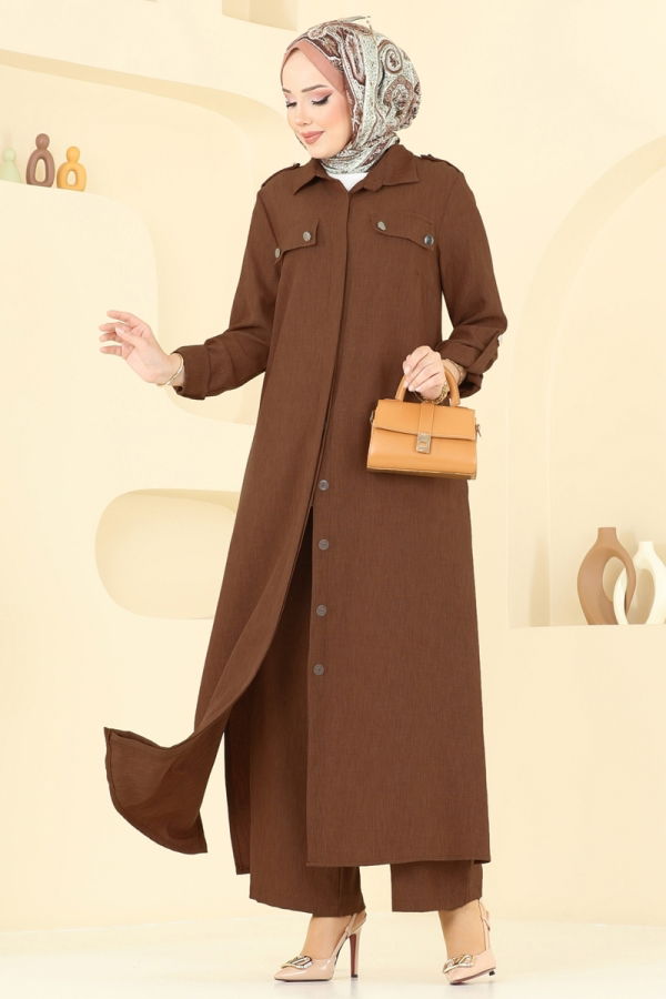 Modaselvim NET 20%+20% DISCOUNT IN THE CARD Combined 23017UKB139 Brown
