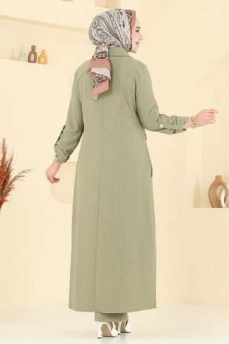 moda selvim Combined 23018UKB139 Almond Green - Thumbnail