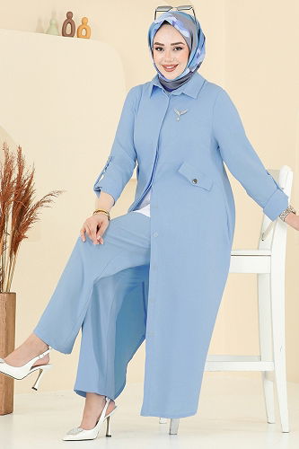 moda selvim Combined 23018UKB139 Baby Blue - Thumbnail