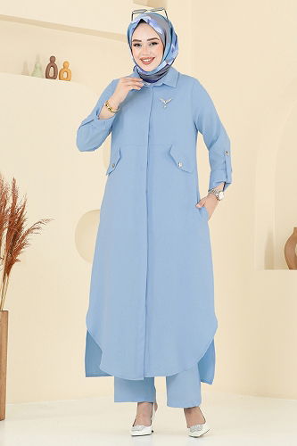 moda selvim Combined 23018UKB139 Baby Blue - Thumbnail