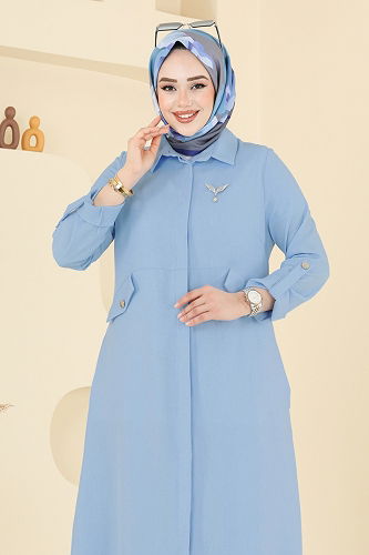 moda selvim Combined 23018UKB139 Baby Blue - Thumbnail