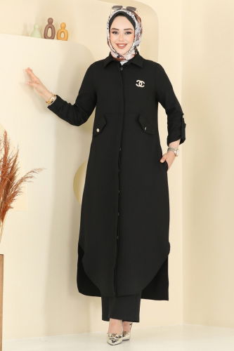 moda selvim Combined 23018UKB139 Black - Thumbnail