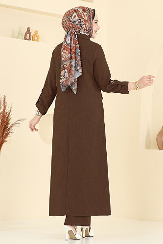 moda selvim Combined 23018UKB139 Brown - Thumbnail