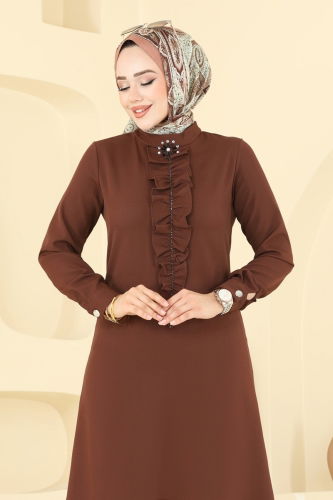 moda selvim Combined 23020UKB139 Brown - Thumbnail