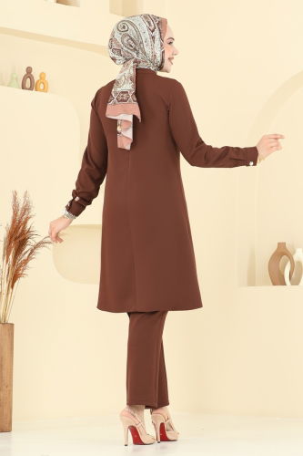 moda selvim Combined 23020UKB139 Brown - Thumbnail