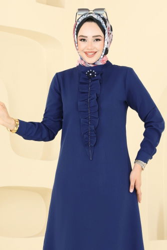 moda selvim Combined 23020UKB139 Navy Blue - Thumbnail