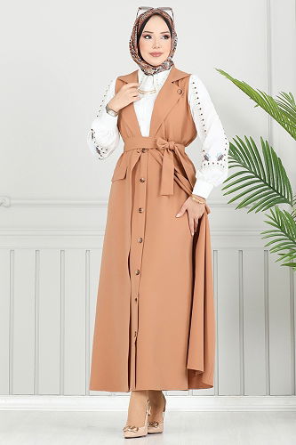 moda selvim Combined 23022UKB139 Biscuit - Thumbnail