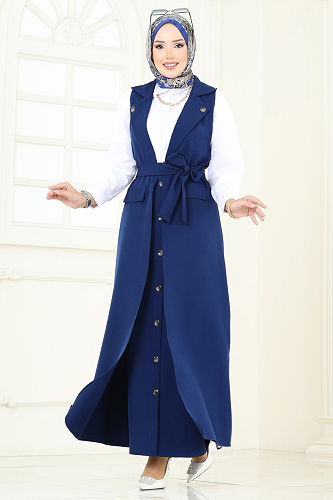 moda selvim Combined 23022UKB139 Navy Blue - Thumbnail