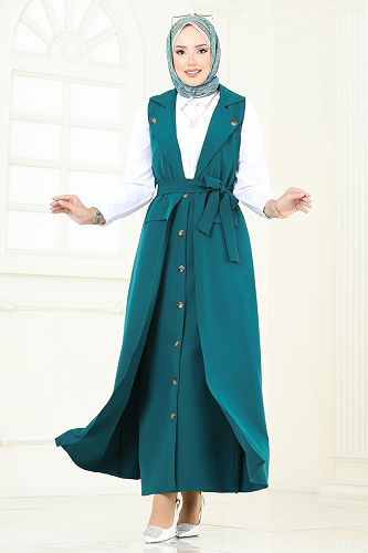 moda selvim طقم بترولي 23022UKB139 - Thumbnail