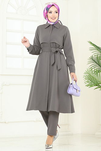 moda selvim Combined 23023UKB139 Anthracite - Thumbnail