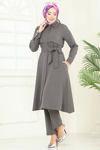 moda selvim Combined 23023UKB139 Anthracite - Thumbnail