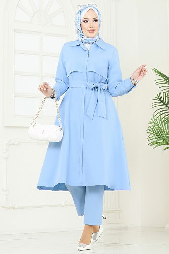 moda selvim Combined 23023UKB139 Baby Blue - Thumbnail