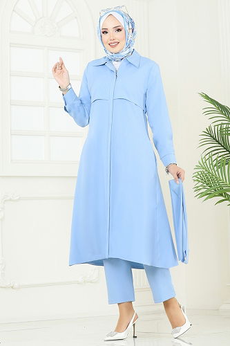 moda selvim Combined 23023UKB139 Baby Blue - Thumbnail