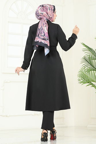 moda selvim Combined 23023UKB139 Black - Thumbnail