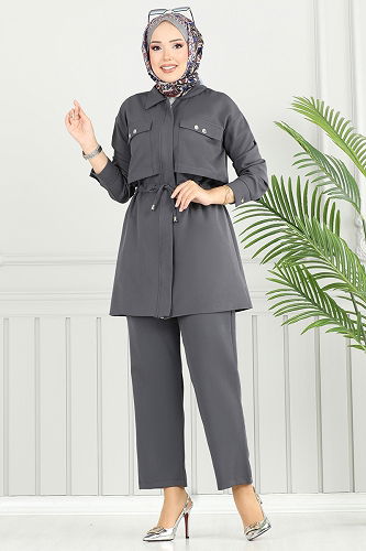 moda selvim Combined 23025UKB139 Anthracite - Thumbnail