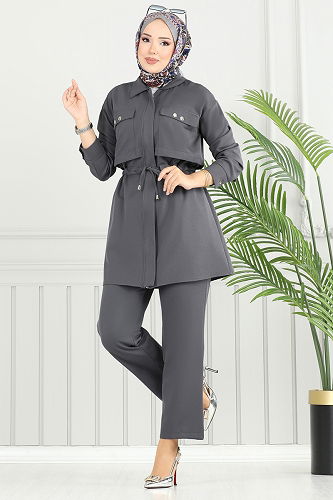 moda selvim Combined 23025UKB139 Anthracite - Thumbnail