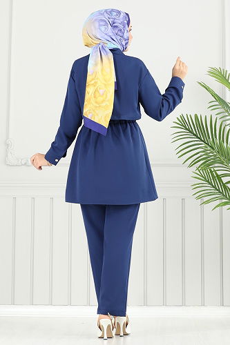 moda selvim Combined 23025UKB139 Navy Blue - Thumbnail