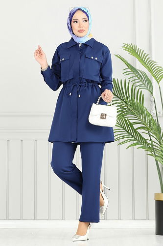 moda selvim Combined 23025UKB139 Navy Blue - Thumbnail