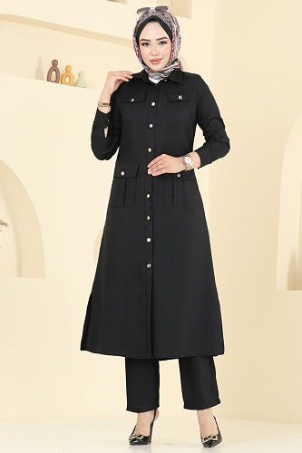 moda selvim Combined 23026UKB139 Black - Thumbnail