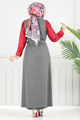 moda selvim Combined 23100UKB929-M Anthracite - Thumbnail