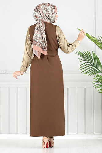 moda selvim Combined 23100UKB929-M Brown - Thumbnail