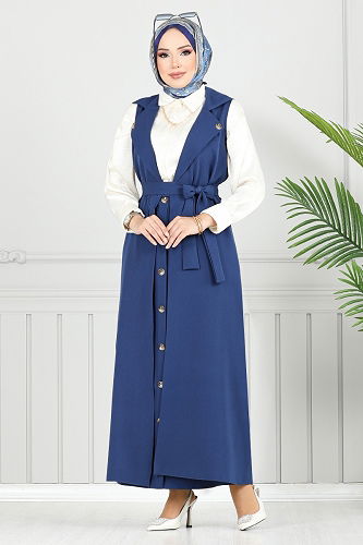 moda selvim Combined 23100UKB929-M Navy Blue - Thumbnail