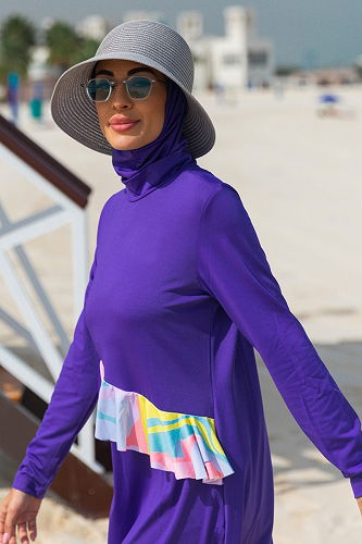 moda selvim 2321MRNK1139 Purple - Thumbnail