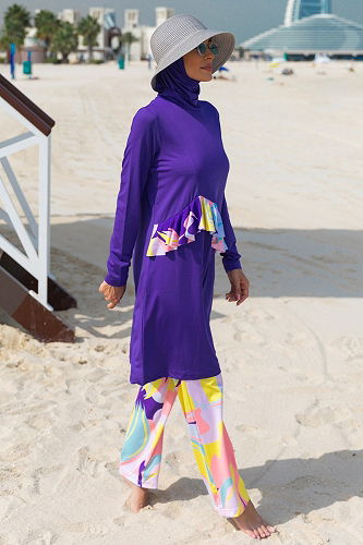 moda selvim 2321MRNK1139 Purple - Thumbnail