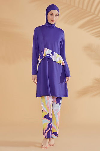 moda selvim 2321MRNK1139 Purple - Thumbnail