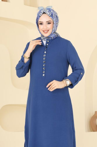 moda selvim طقم ازرق 2328MP806 - Thumbnail
