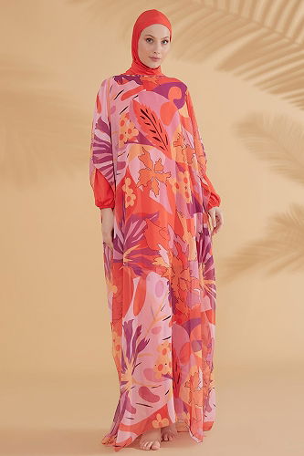 moda selvim برتقالي 2336MRNK1139 - Thumbnail