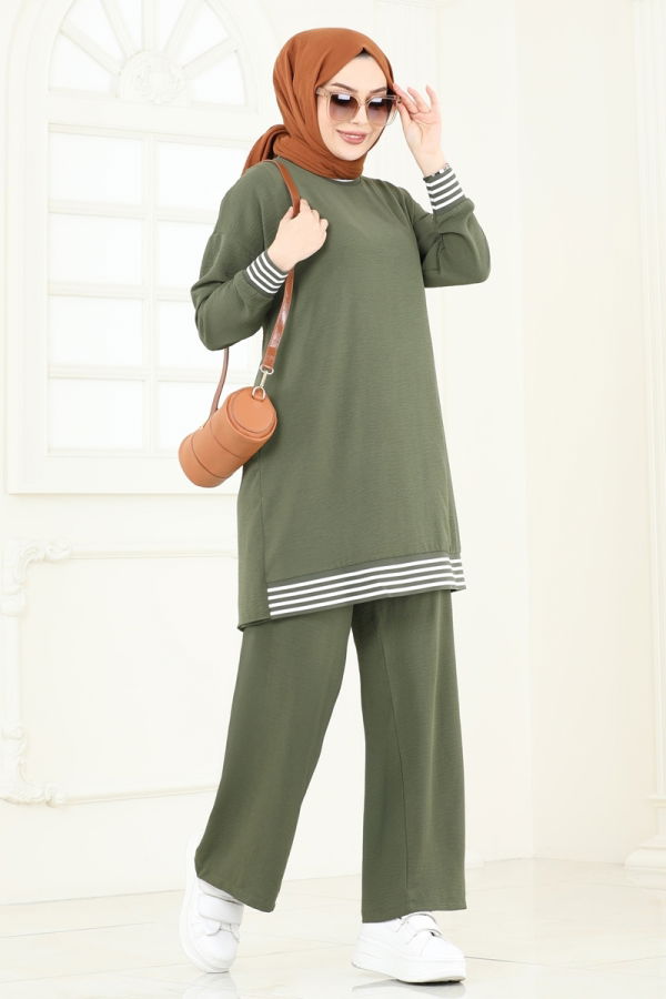 Modaselvim NET 20%+20% DISCOUNT IN THE CARD Combined 2358MP806 Khaki