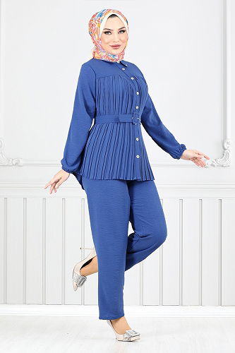 moda selvim Combined 237ASN936-M Indigo - Thumbnail