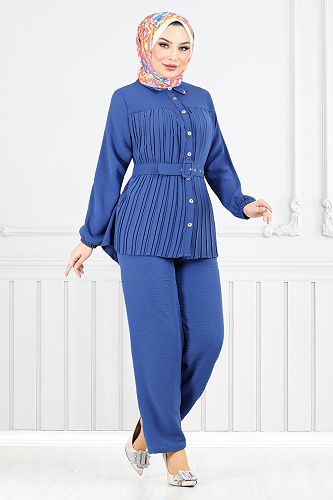 moda selvim Combined 237ASN936-M Indigo - Thumbnail