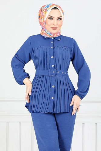 moda selvim Combined 237ASN936-M Indigo - Thumbnail