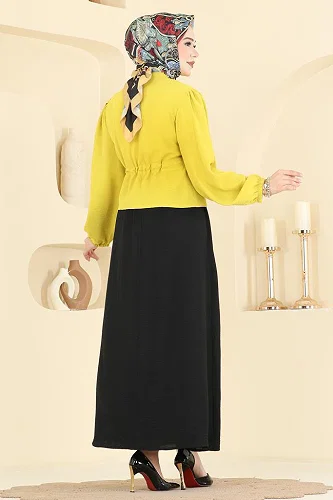 moda selvim Combined 239ASN888 Acid & Black - Thumbnail