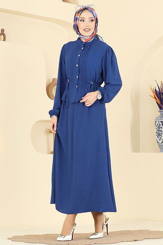 moda selvim Combined 239ASN888 Indigo - Thumbnail