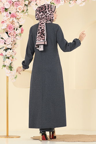 moda selvim Combined 24003UKBK1160 Anthracite - Thumbnail