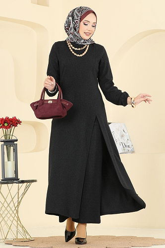 moda selvim Combined 24003UKBK1160 Black - Thumbnail